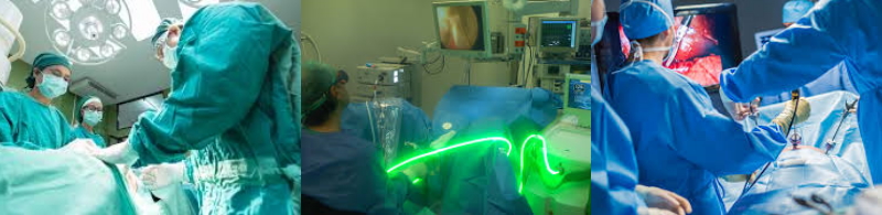 Novas tecnologias na Urologia - laparoscopia, laser, robótica